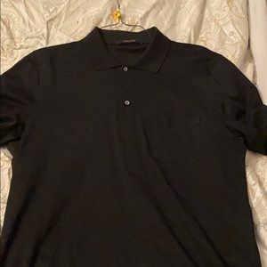 Black men’s LV polo